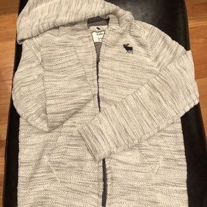 Boys Abercrombie zip up hoodie